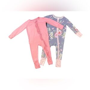 SUZEL Set of 2 Bamboo Convertible Sleepers - 3-6M